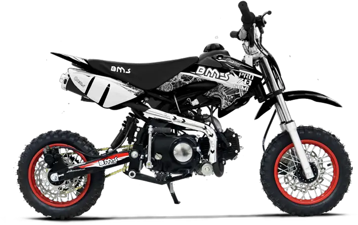 Bms Pro 70 Semi Dirt Bike 70cc Dirt Bike Low Price Png Dirt Bike Png