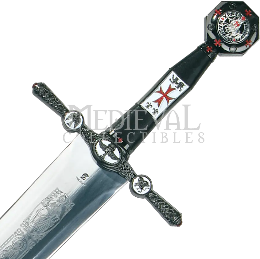 Download Hd Black Knights Of Heaven Sword Knights Swords Knightly Sword Sword Of Dark Ages Png Swords Transparent