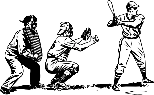 Download Baseball Hd Image Clipart Png Free Freepngclipart Clip Art Black And White Baseball Player Baseball Clipart Png