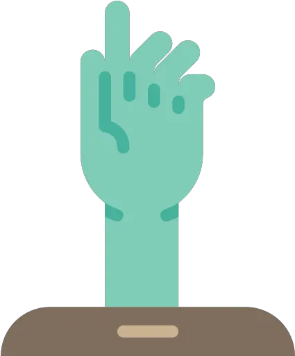 Zombie Icon Illustration Png Zombie Hands Png