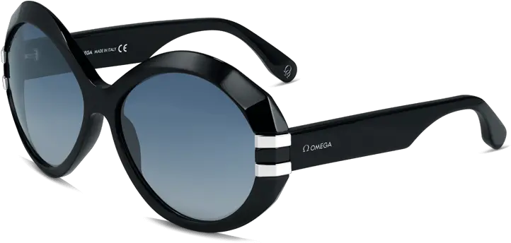 Download Hd Omega Round Oversized Style Constellation Sunglasses Png Round Sunglasses Png