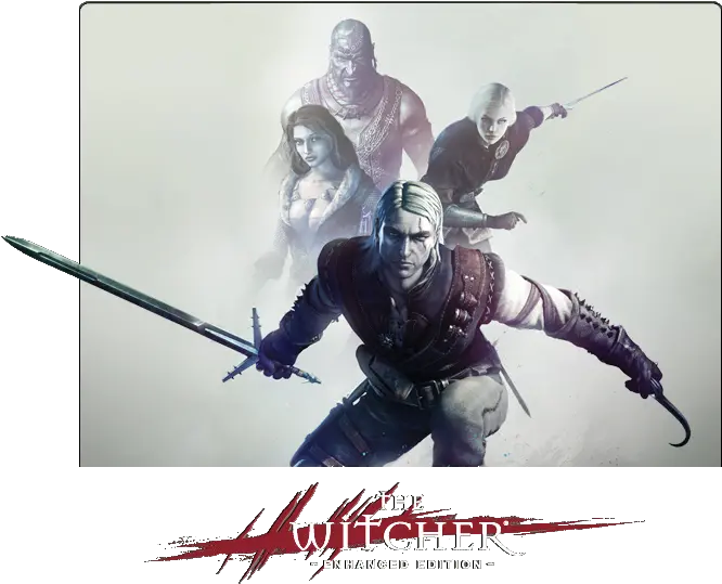 The Witcher Enhanced Edition Wiki Fandom Geralt The Witcher Png Witcher Logo