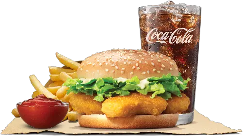 Download Delicious Crispy Burger King Whopper Meal Full Whopper Png Burger King Png