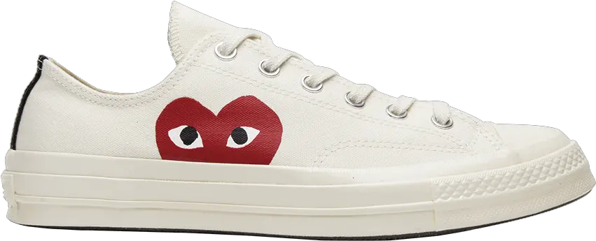 Comme Des Garçons X Chuck 70 Ox U0027playu0027 Comme Des Garcons Play Png Converse Png