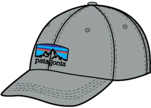 Patagonia Line Logo Ridge Cap Gear West Ski And Bike Baseball Cap Png Patagonia Logo Font