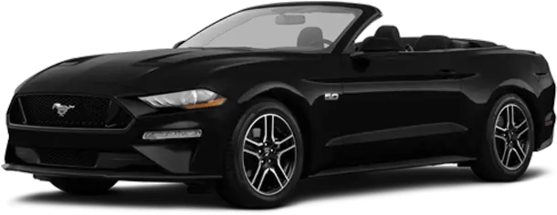 Rent A Mustang Gt Convertible Ford 2019 Black Mustang Convertible Png Ford Mustang Png