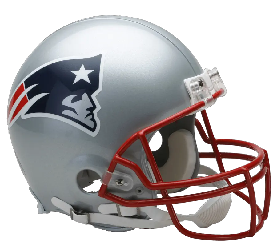 New England Patriots Authentic Nfl Full Size Helmet New England Patriots Helmet Png Nfl Png
