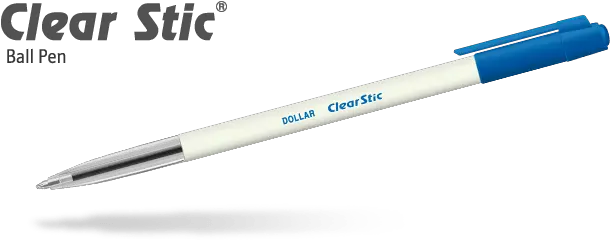 Clear Stic Dollar Industries Pvt Ltd Dollar Clear Stic Pen Png Pen Transparent