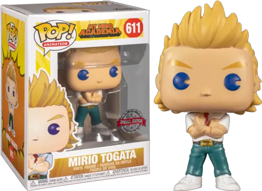 Characters Co Mirio Togata Funko Pop Png Disney Infinity 2.0 Icon