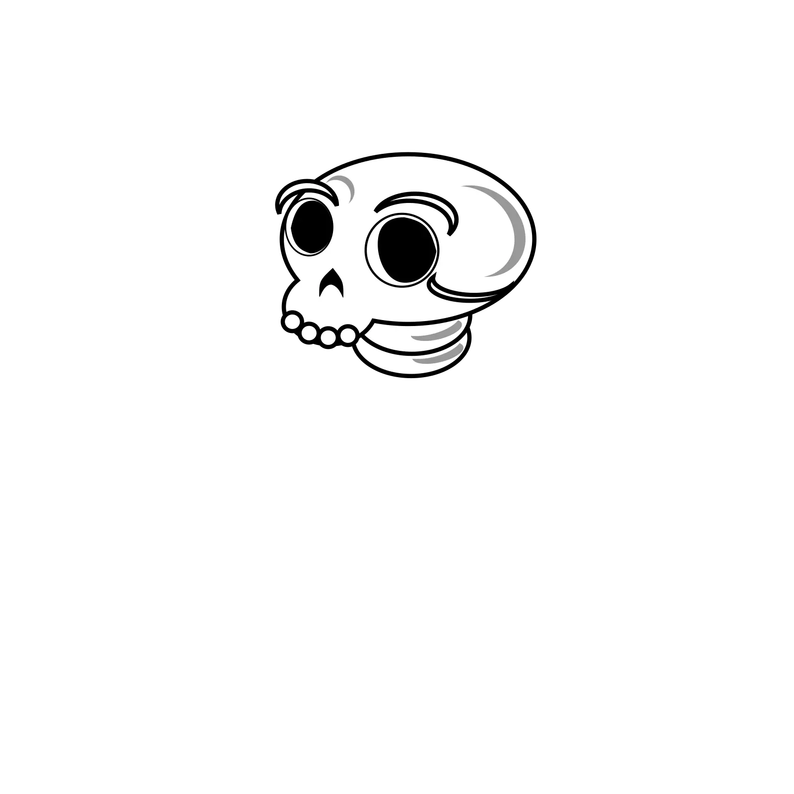 Skull Face Skeleton Free Vector Graphic On Pixabay Cara De Um Esqueleto Png Skull Face Png