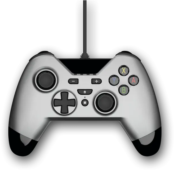 Wx4 Wired Controller Silver For Switch Ps3 And Pc Gioteck Wx4 Wired Controller Png Switch Controller Png