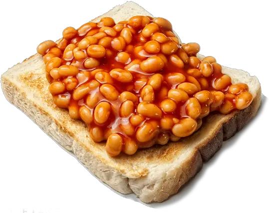 Download Beans Beans On Toast Png Toast Png