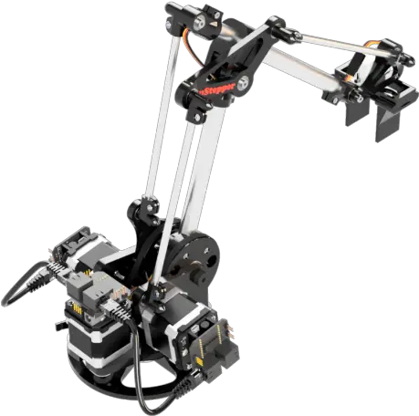 Ustepper Robot Arm Rev 4 Full Kit Robot Arm Ustepper Robot Arm Png Robot Transparent