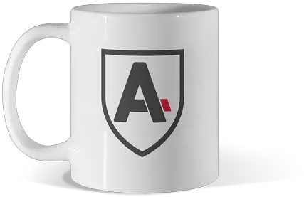 Official Anarchy Logo White Mug By Anarchyhd Design Humans Mug Png Anarchy Logo
