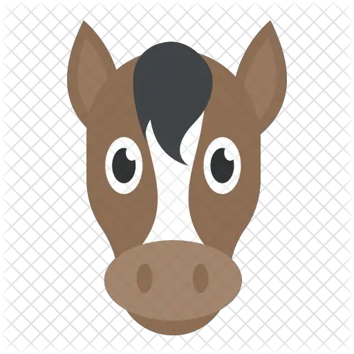 Horse Head Icon Cartoon Png Unicorn Head Png