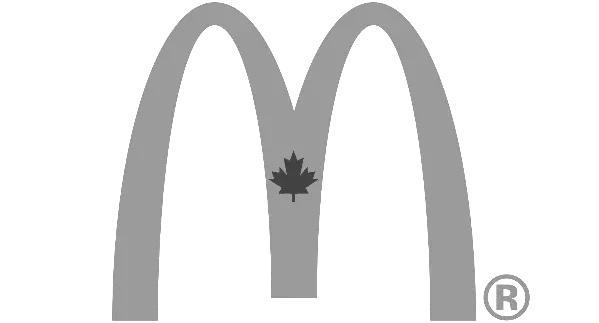 Mcdonalds Logo Mcdonaldu0027s Canada Full Size Png Download Black And White Stripes Mc Donalds Logo