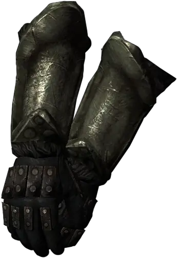 Fur Gloves Skyrimmaharanienglishmediumorg Orcish Gauntlets Png Skyrim Skse Icon