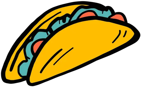 Taco Pepper Color Colour Sketch Transparent Png U0026 Svg Taco Vapor Vector Png Taco Png