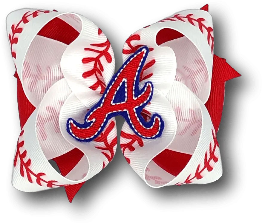 Atlanta Braves Baseball Bow Art Png Braves Logo Png