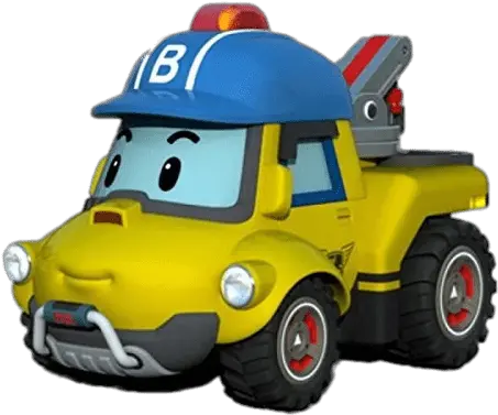 Robocar Poli Character Bucky The Pickup Truck Transparent Robocar Poli Bucky Png Pick Up Truck Png