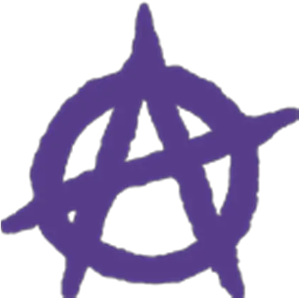 Light Purple Anarchy Logo Purple Anarchy Symbol Png Anarchy Logo