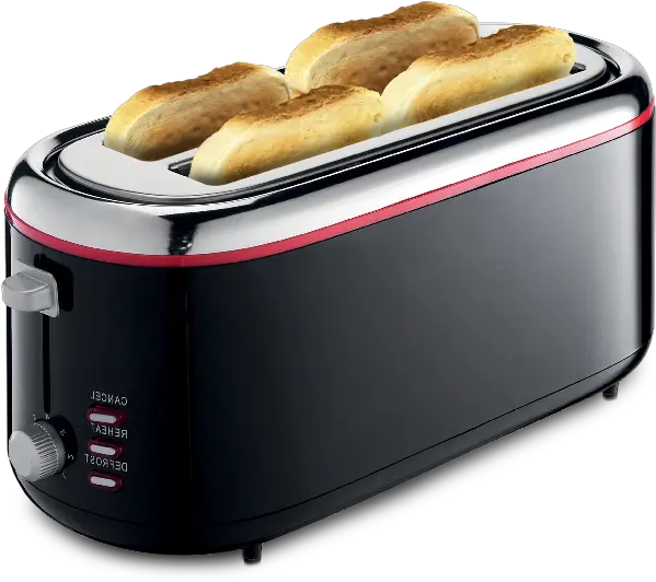 4 Slice Bread Toaster Ck 2432 Clikon World Toaster Png Bread Slice Png