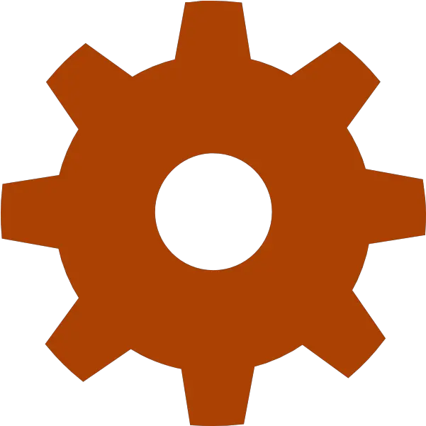 Brown Gear Icon Clip Art Gear Hd Png Gear Icon Vector