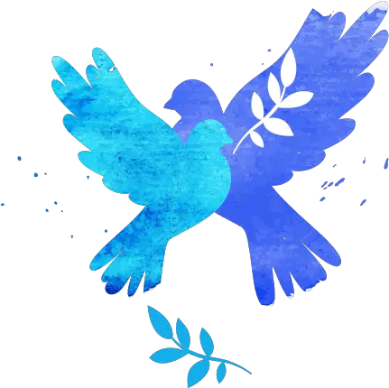 Peaceful Peace Doves Png Peace Transparent