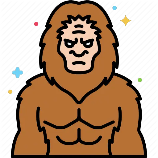 Bigfoot Creature Supernatural Icon Png Bigfoot Icon Supernatural Icon