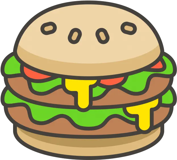 Hamburger Emoji Icon Png Transparent Freepngdesigncom Hamburger Food Icon Sandwich Icon