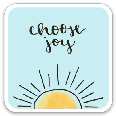 Choose Joy Sticker Simply Sarah Bagarah Clip Art Png Proof Png