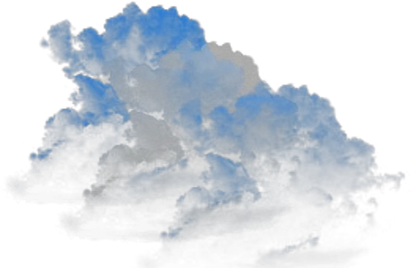 Nubes Png Con Fondo Transparente Blue Cloud Png Picsart Nubes Png