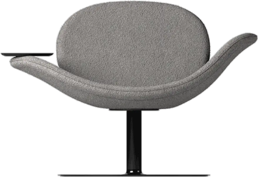 Dove Armchair Light Grey Fabric Italian Furniture High Back Png Space Dandy Adelie Icon