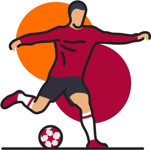 Game Icon Of Colored Outline Style Sports Icon Png Football Icon Png