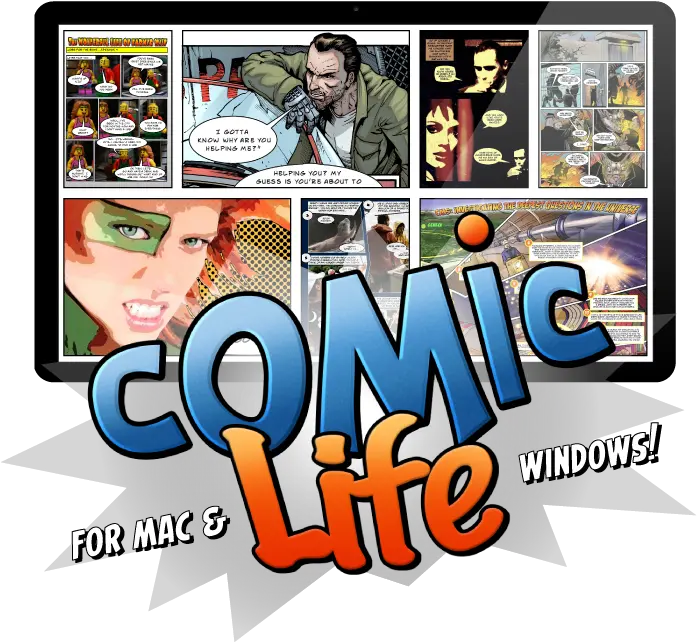 Comic Life 3 For Mac U0026 Windows Plasqcom Comic Life Png Book Creator App Icon