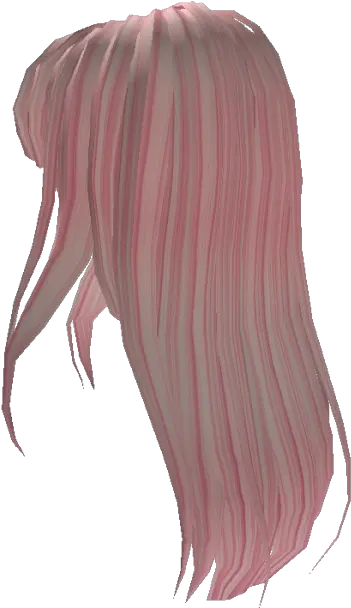 Pink Blunt Bangs Png Transparent