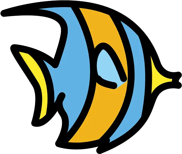 Tropical Fish Emoji Clipart Tropical Fish Png Fish Emoji Png