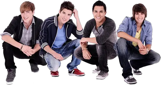 Four Boys Carlos Pena Jr Big Time Rush Png Boys Png