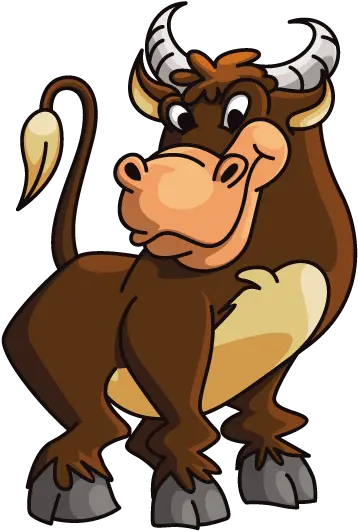 Cartoon Strong Bull Carabao Cartoons Png Bull Transparent