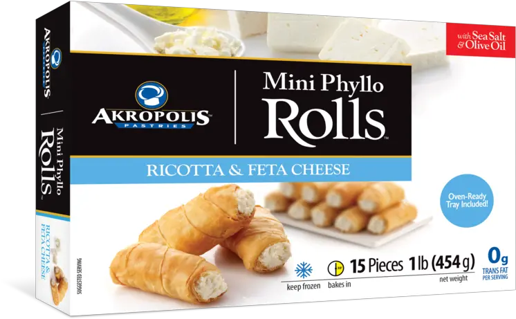 Akropolis Cheese Mini Rolls U2014 Mediterranean Pita Png