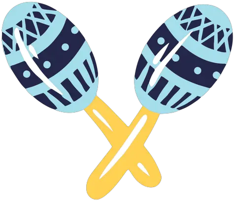 Maracas Carnival Colorful Png Icon