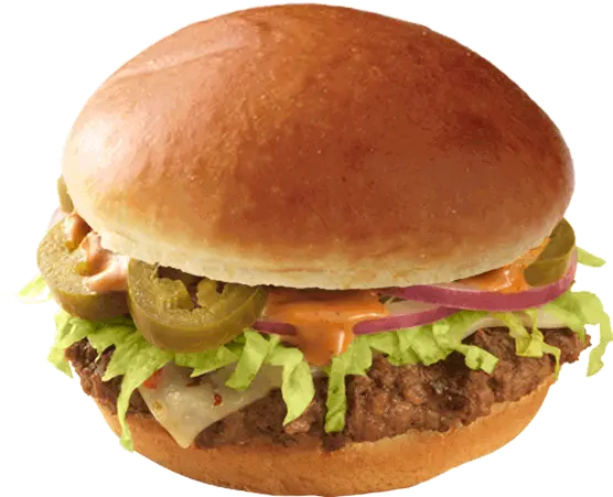 Southwest Cheeseburger Menu Speedy Café Bk Burger Shots Png Cheese Burger Png