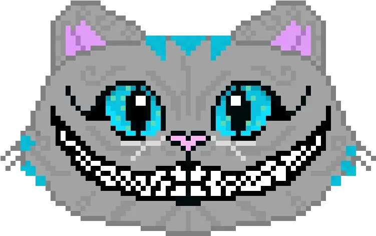 Cheshire Cat Cheshire Cat Pixel Art Png Cheshire Cat Png