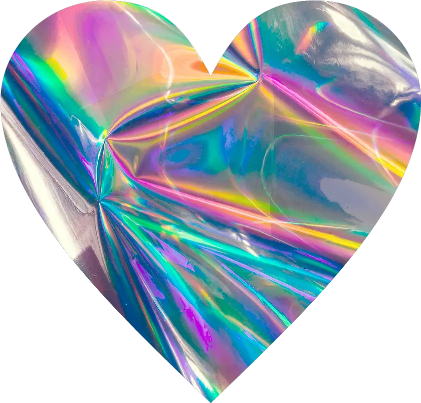 Rainbow Hearts Png Holographic Heart Png Holographic Fondos Aesthetic De Colores Rainbow Heart Png