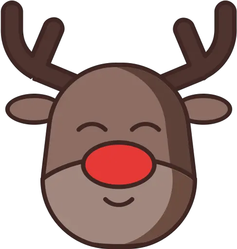 Animal Deer Rudolph Santa Claus Icon Rudolph Face Png Rudolph Png