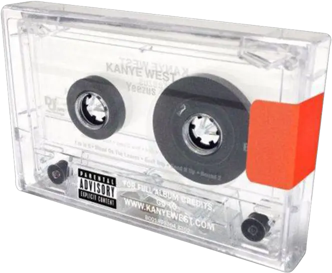 Kanye West Yeezus Kanye West Yeezus Cassette Png Kanye West Transparent