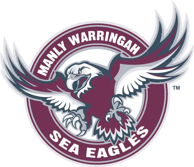 Manly Manly Sea Eagles Logo Png Mexican Eagle Logo