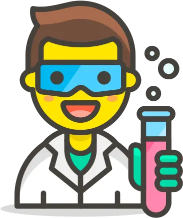Icon Of 780 Free Vector Emoji Scientist Icon Png Scientist Png