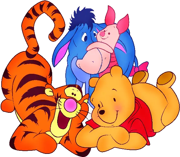 Winnie The Pooh And Friends Clipart Good Morning Saturday Winnie The Pooh Png Pooh Png