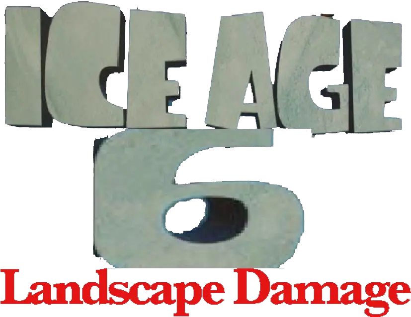 Landscape Damage Ice Age 6 Logo Png Ice Age Logo